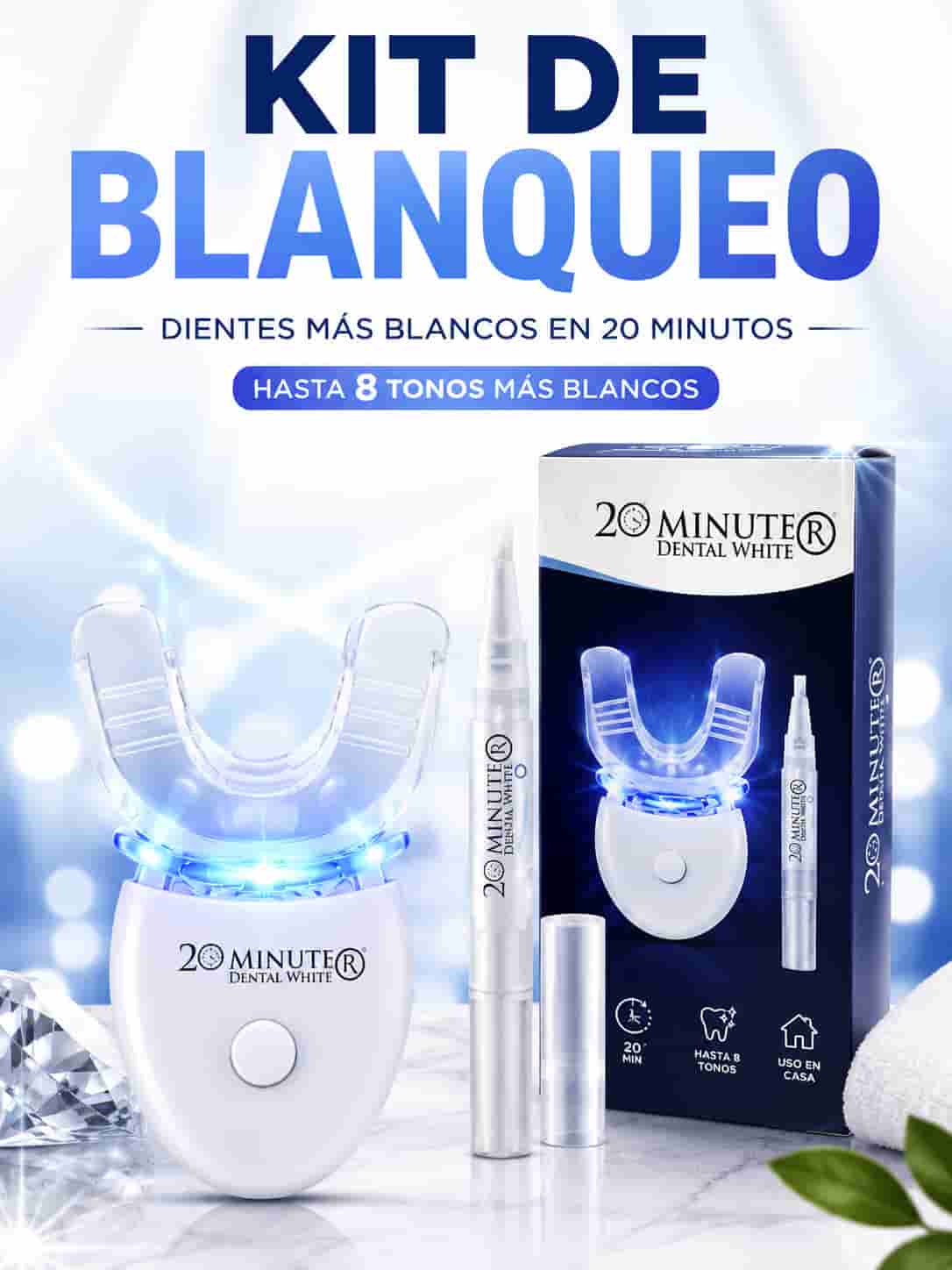 BLANQUEADOR DENTAL | KIT WHITE